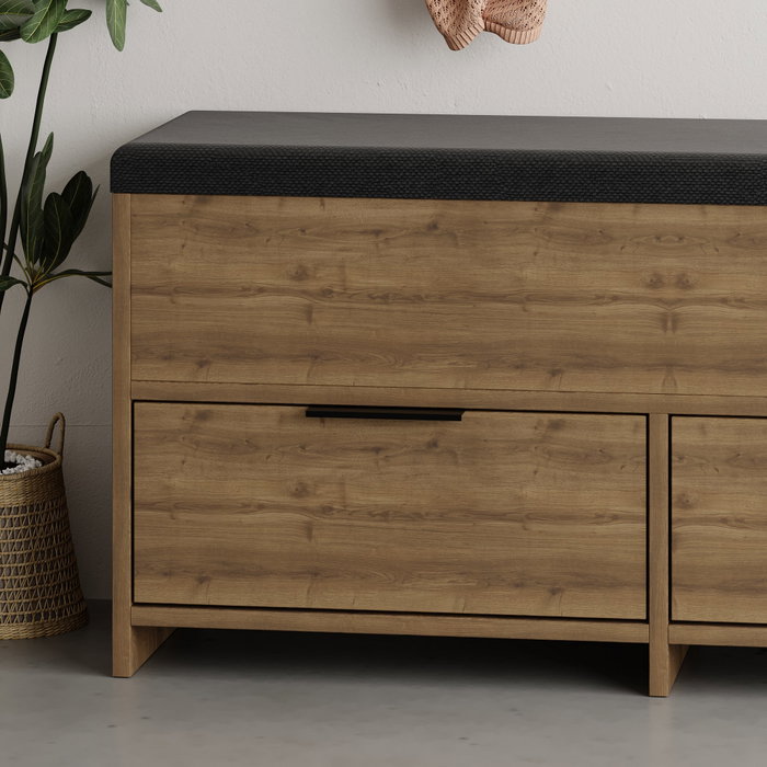 Hanah Home Cove Shoe Bench - Hitit Hanah Home Cove Shoe Bench - Hitit
